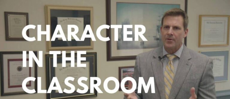 Character in the Classroom: The Importance of Principles