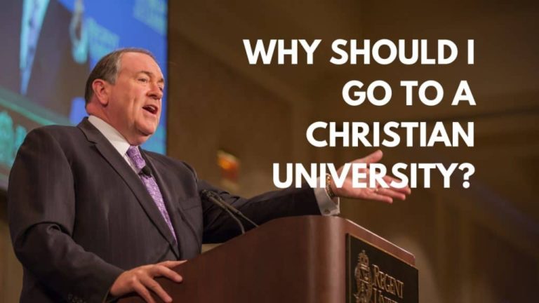 Why Should I Go to a Christian University?