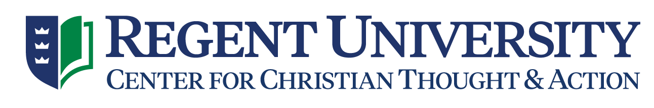 Regent University logo for the Center for Christian Thought & Action in Virginia Beach, Virginia.