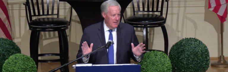 Mark Meadows, Regent University, America's 250th