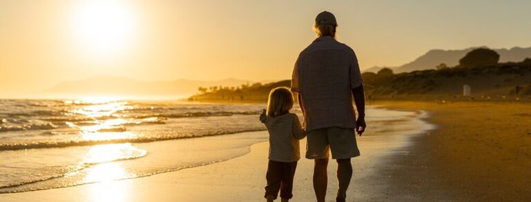 grandfather and grandson