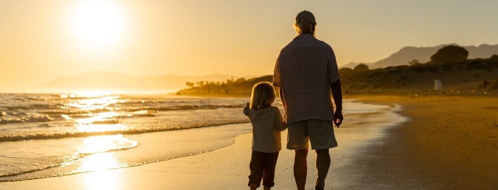 grandfather and grandson